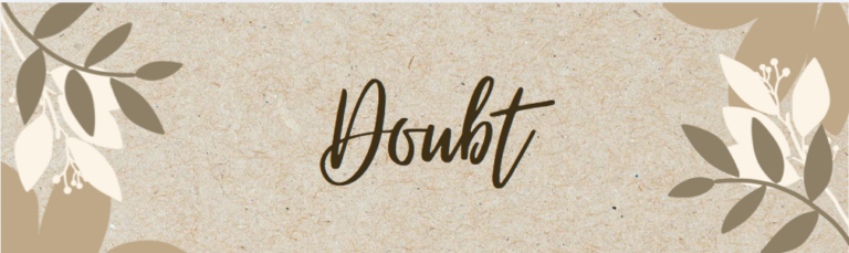 Doubt